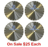 HUGE SALE = $25 EACH - 12" Diamond Saw Blade 5Pcs.