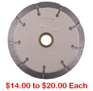 4.5" x .250 (1/4" Thick) Tuck Point Sandwich Blade (Double)